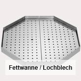 Fettwanne / Lochblech